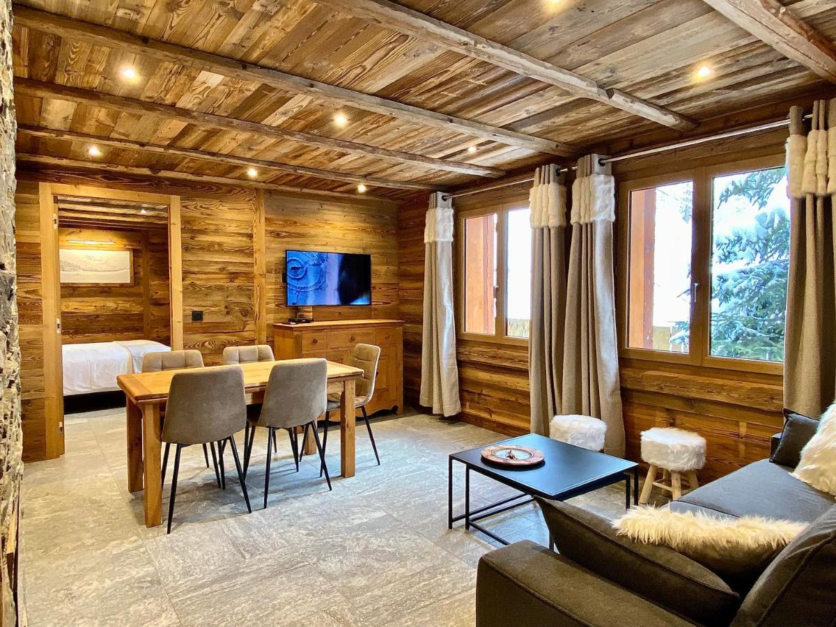 Chalet Les Cocales Residence Sejour Et Nuitees B&B - Appartement Pin Cembro Bessans Luaran gambar