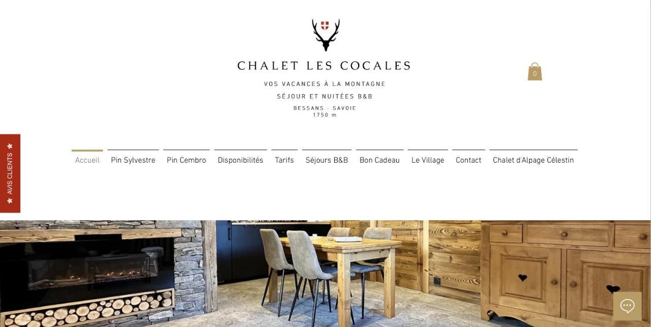 Chalet Les Cocales Residence Sejour Et Nuitees B&B - Appartement Pin Cembro Bessans Luaran gambar